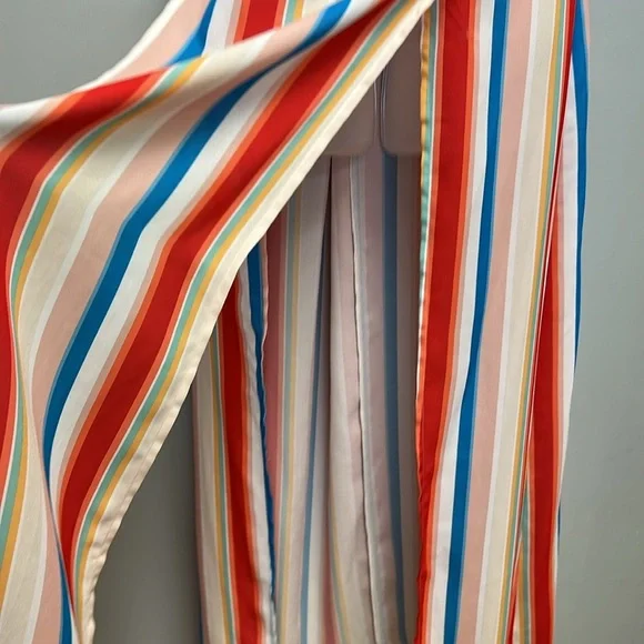 Showpo The Sound Of Sunset Rainbow Stripe 2 Piece Set Size 2 - Picture 6 of 10